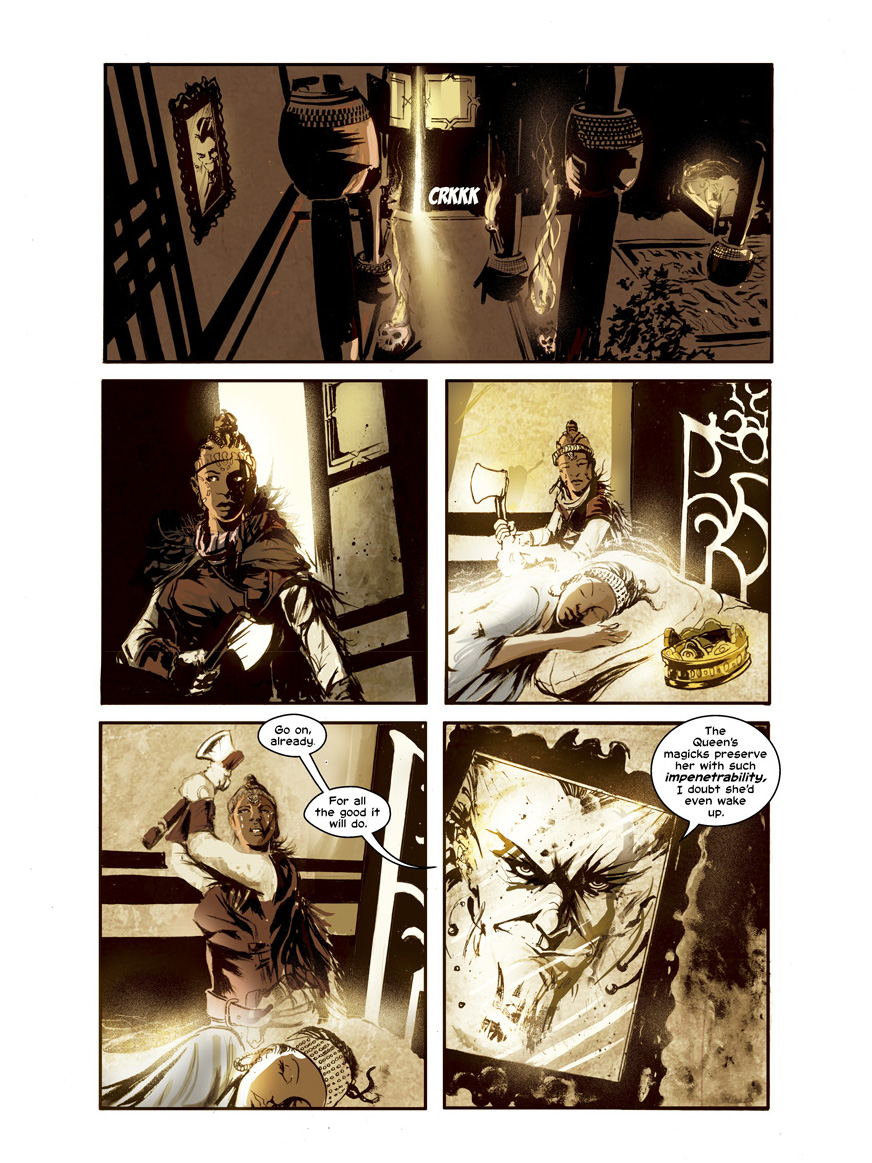 The Time of Reflection by Alex Wilson and Silvio dB page 02